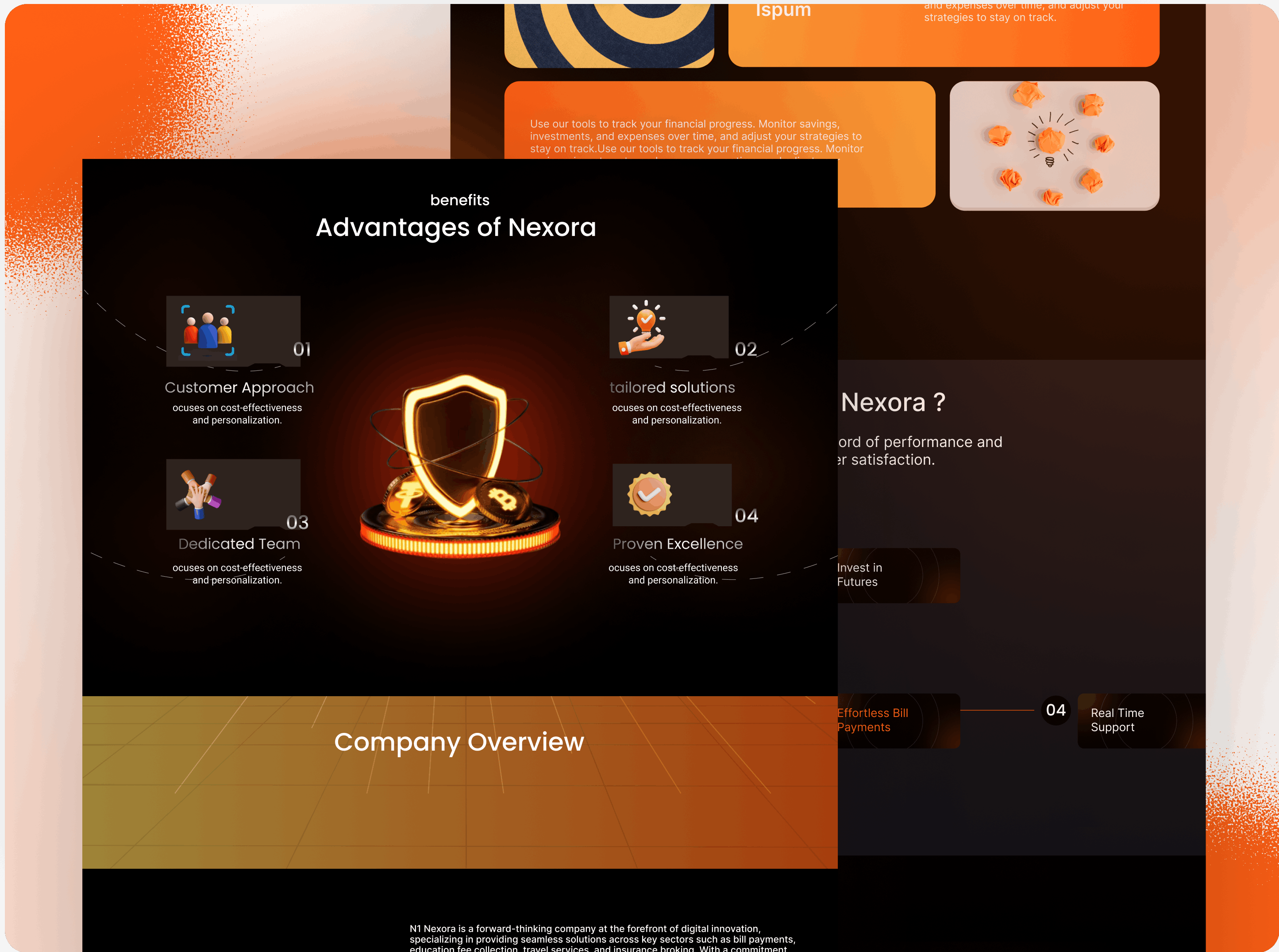 RealwayAura CRM Dashboard UI