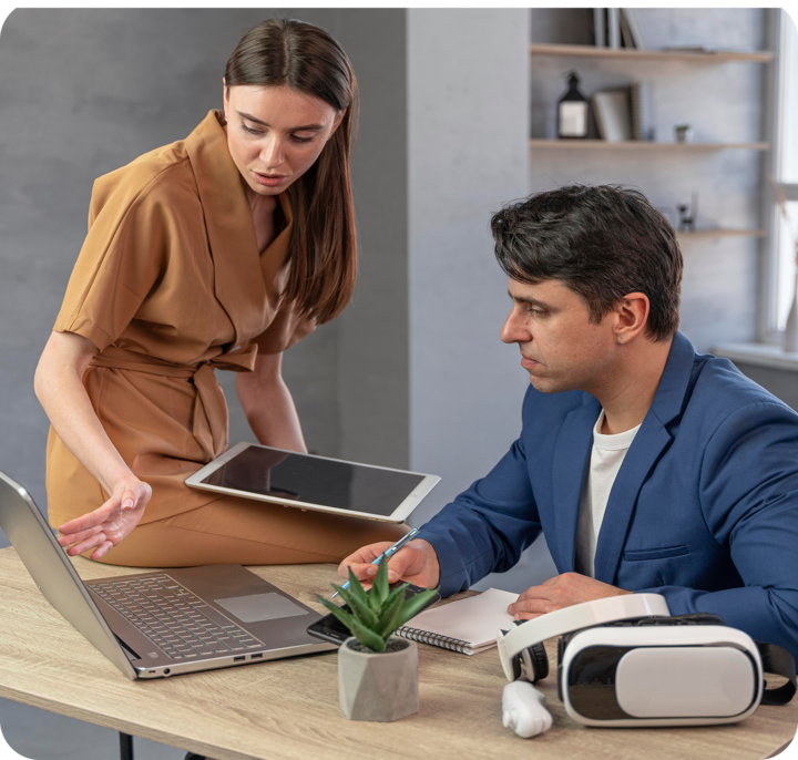 Team Cartoon Image - Techco - About Image