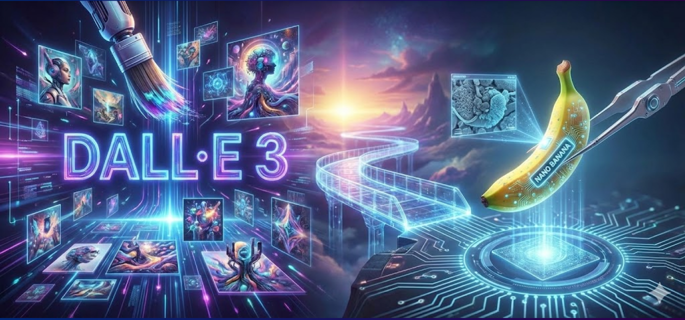 DALLE 3 & Nano Banana: AI-Generated Imagery Breakthroughs